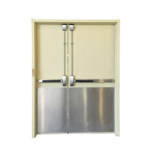 Wholesale High Quality Fire-rated Grey Single Fireproof Steel Warehouse Doors